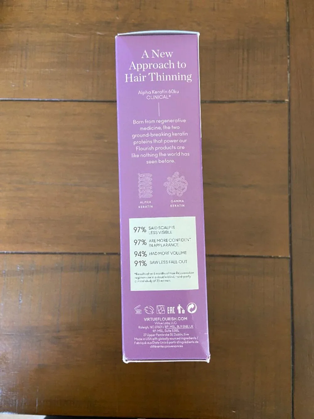 Virtue Flourish Hair Rejuvenation Treatment Kit 3-Month Supply